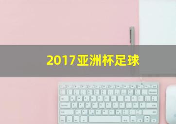 2017亚洲杯足球