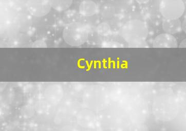 Cynthia